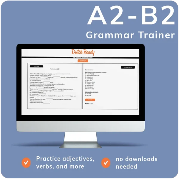 Online Dutch Grammar Trainer