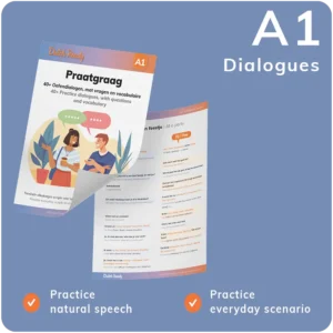Praatgraag A1 - Dutch Dialogues