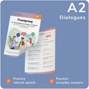 Improve your Dutch speaking skills with Praatgraag A2.