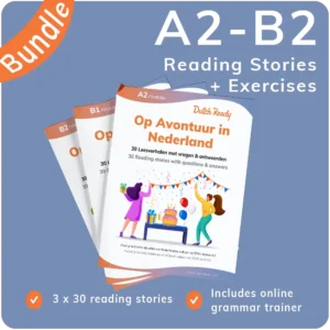 Op Avontuur in Nederland Full Bundle  - 30 Dutch stories with questions