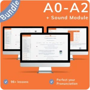 A0-A2 Dutch E-learning + Pronunciation Self-Study Module Bundle