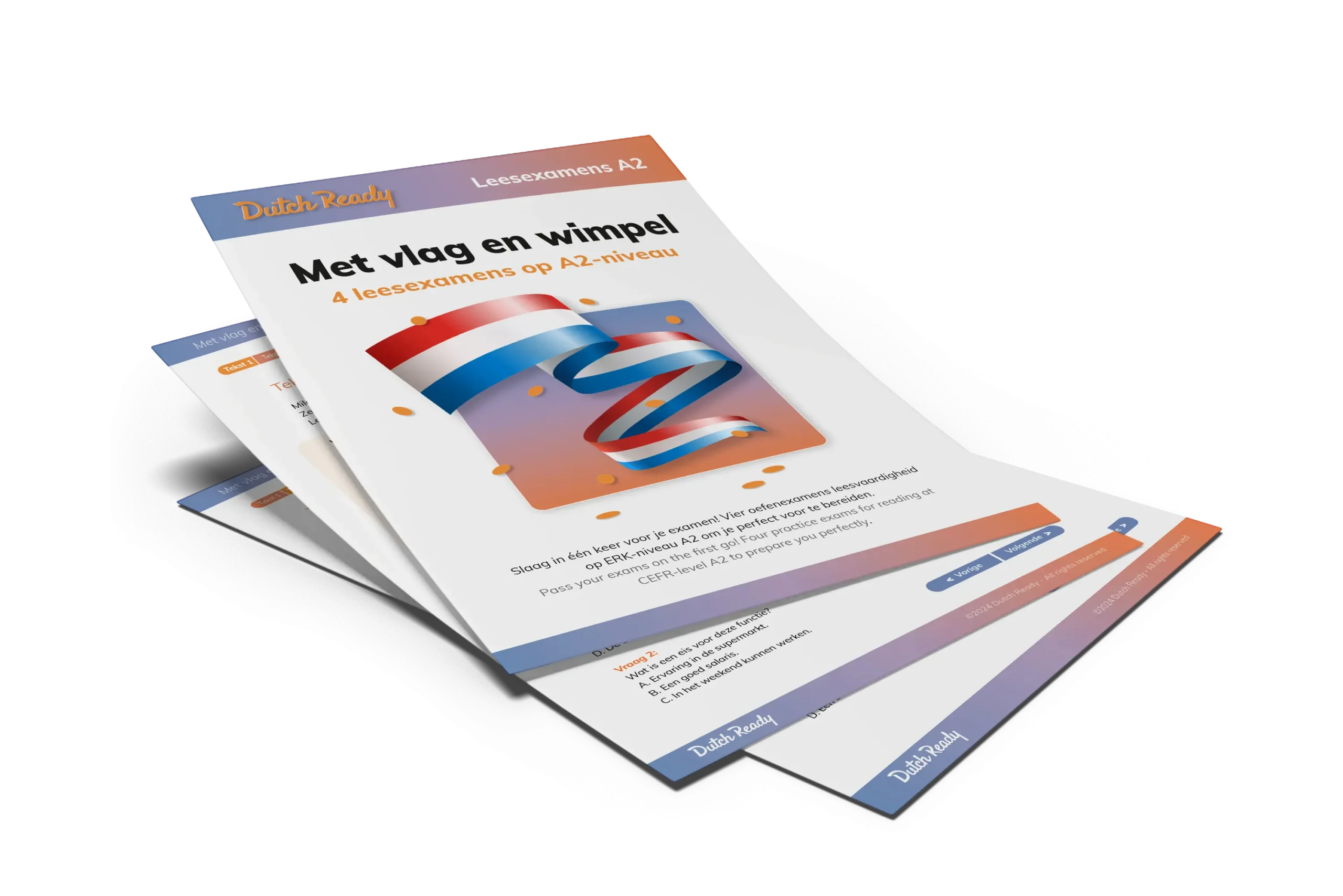 Free Dutch Reading Exams A2