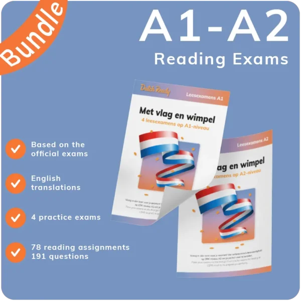 Met Vlag en Wimpel Reading Bundle - Inburgering Exam Prep - Image 2