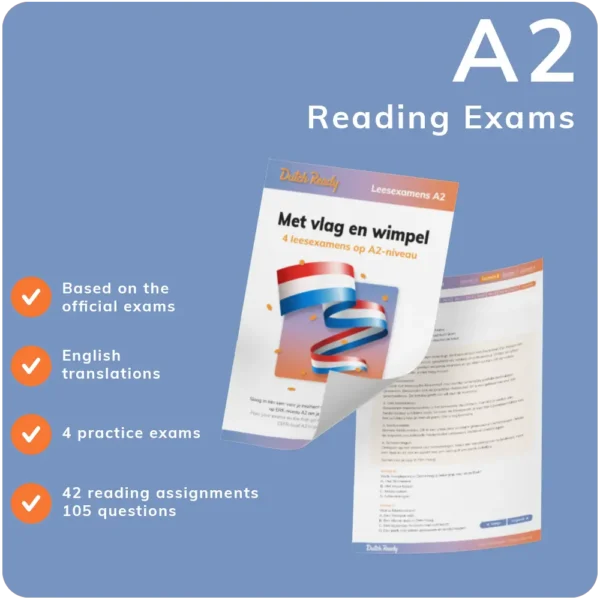 Met Vlag en Wimpel Reading A2 - Inburgering Exam Prep - Image 2