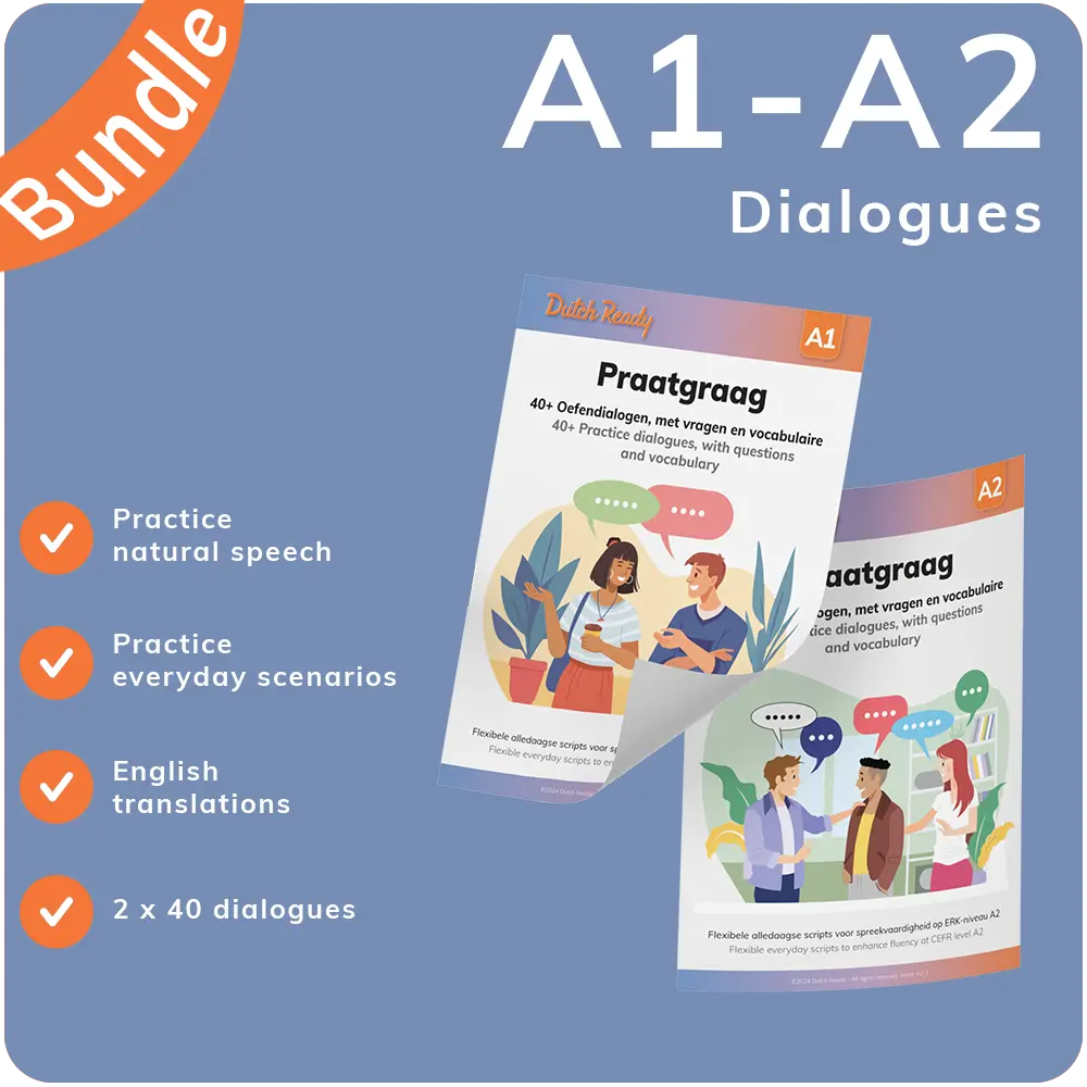 Practice your Dutch conversation skills with the Praatgraag dialogues