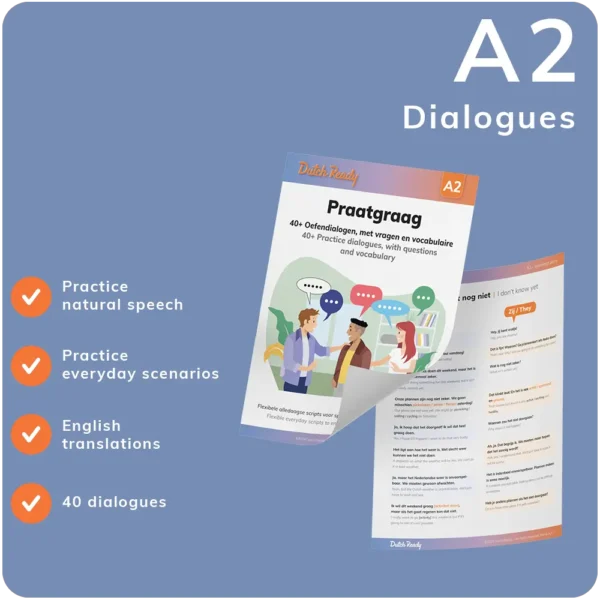Praatgraag A2 - Dutch Dialogues - Image 2
