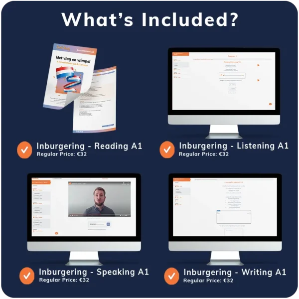 Dutch A1 self-study course Inburgering