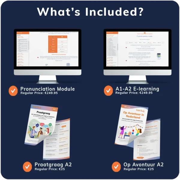 Dutch A2 self-study course: the complete package - Image 3