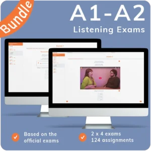 Met Vlag en Wimpel Listening Bundle – Inburgering Exam Prep
